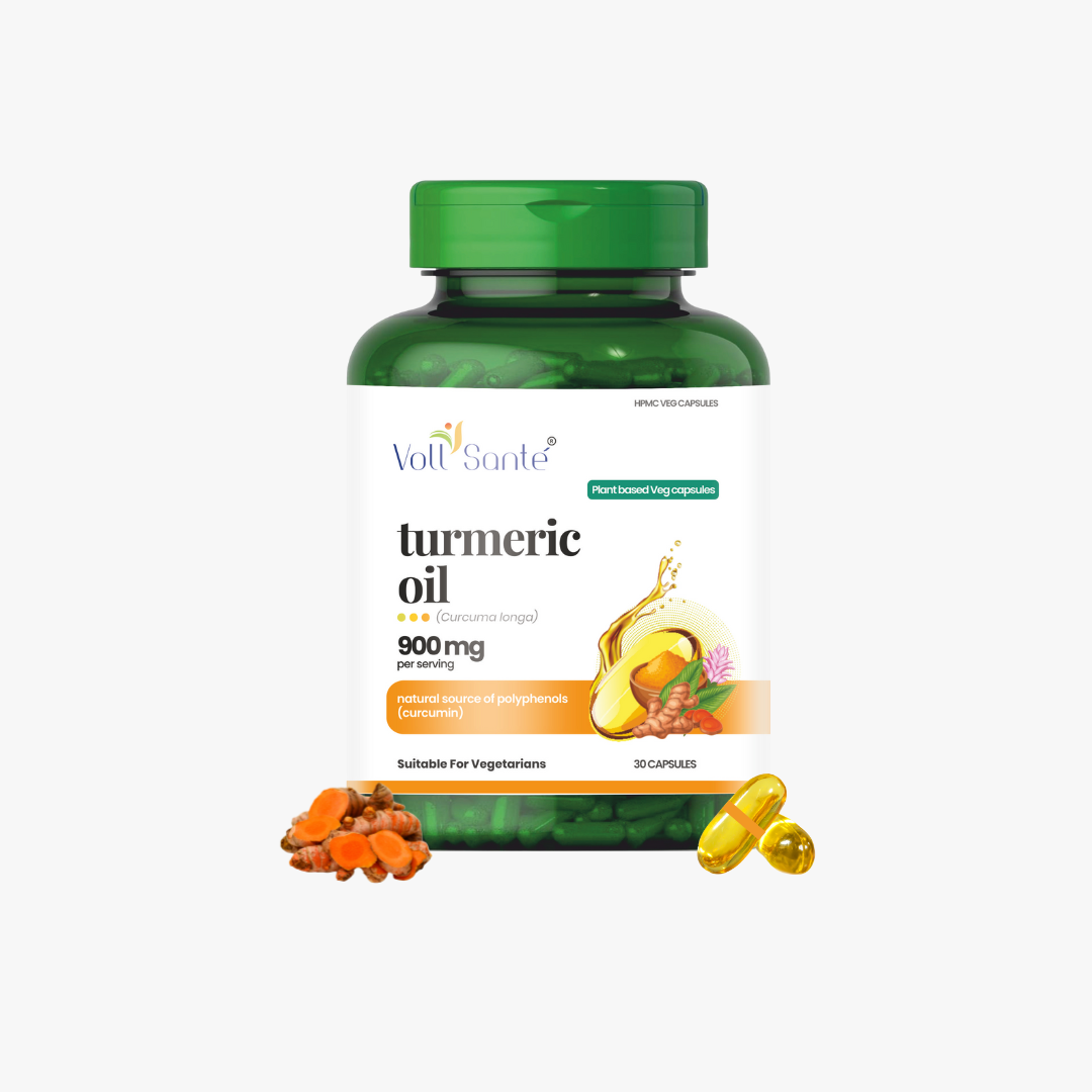 Voll Sante Turmeric Oil: Bottle of 30 Capsules