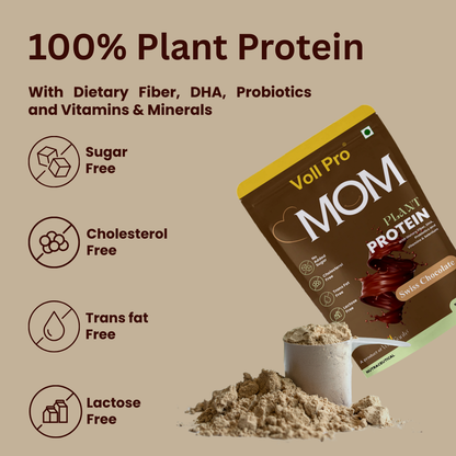 Voll Pro MOM Plant Protein Powder 200g (Swiss Chocolate Flavour)