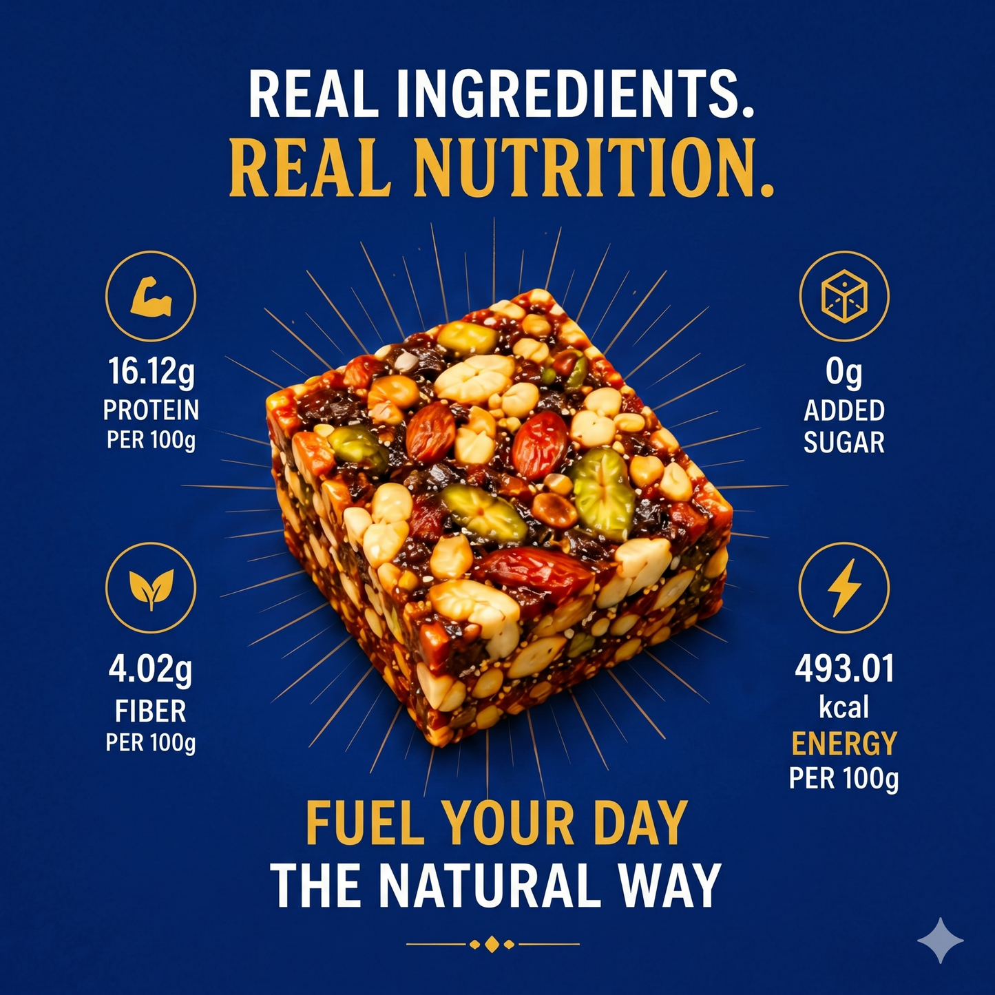 Cravia Date Bites – Premium Date & Nut Energy Bites | No Added Sugar | 120g × 2