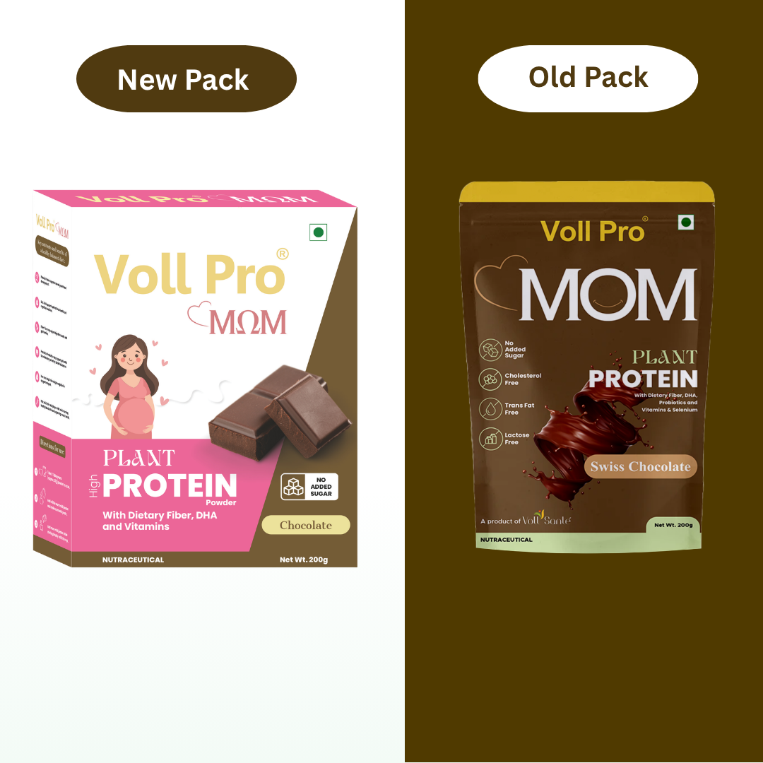 Voll Pro MOM Plant Protein Powder 200g (Swiss Chocolate Flavour)