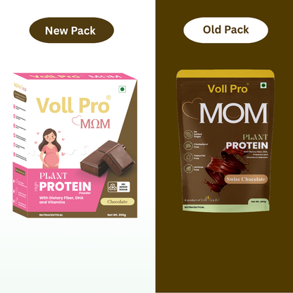 Voll Pro MOM Plant Protein Powder 200g (Swiss Chocolate Flavour)