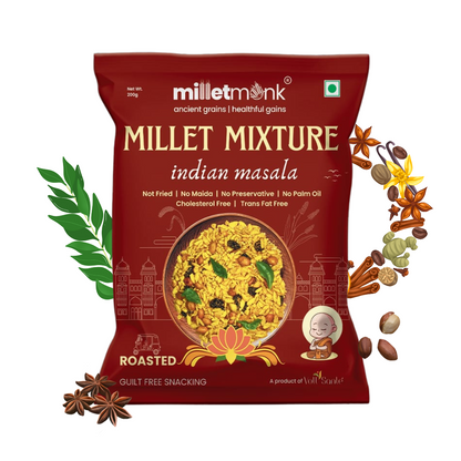 Millet Monk Millet Namkeen Mixture: 160g