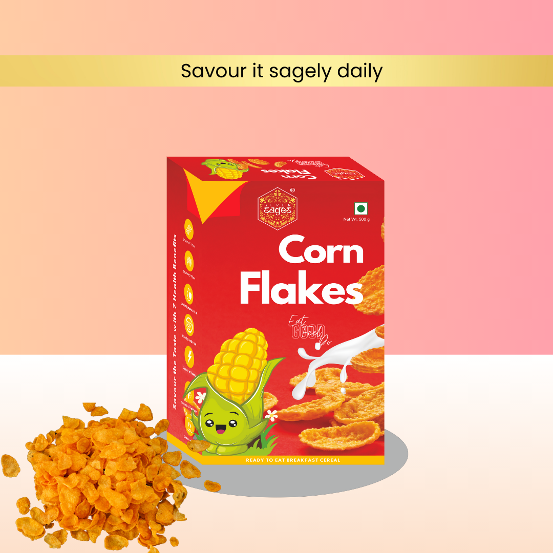 Seven Sages Corn Flakes: 500g